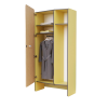 Шкаф для верхней одежды персонала во входную группу из коллекции мебели «НЕГА» (желтый) - «globural.ru» - Ростов-на-Дону
