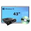 Интерактивная панель 43" (встроенный ПК, Win10) - «globural.ru» - Ростов-на-Дону