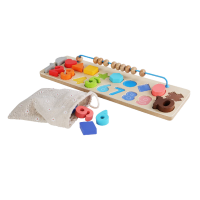 Деревянная игрушка "Фигуры и Цифры" - «globural.ru» - Ростов-на-Дону