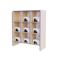 Детский стеллаж под горшки из коллекции «НЕГА» (бежевый) - «globural.ru» - Ростов-на-Дону