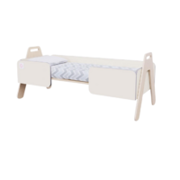 Кровать детская из коллекции «НЕГА» (цвет бежевый) - «globural.ru» - Ростов-на-Дону