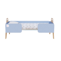 Кровать детская из коллекции «НЕГА» (цвет голубой) - «globural.ru» - Ростов-на-Дону