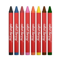 Мелки восковые 8 цветов - «globural.ru» - Ростов-на-Дону