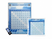 Интерактивный стенд "Таблица Пифагора" адаптивный, с сенсорным пультом управления и планшетом со шрифтом Брайля (математика) - «globural.ru» - Ростов-на-Дону