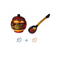 Счетный материал на магнитах "Хохлома" - «globural.ru» - Ростов-на-Дону
