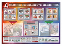 Стенд-уголок "Правила безопасности школьника" - «globural.ru» - Ростов-на-Дону