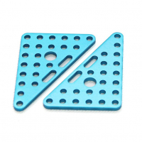 Треугольная пластина из анодированного алюминия Triangle Plate 6*8 (Pair) - «globural.ru» - Ростов-на-Дону