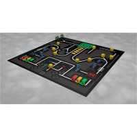 Соревновательное поле с элементами MakeX Stater Arenas Kit - «globural.ru» - Ростов-на-Дону