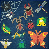 Тактильно-развивающая среда "Насекомые" - «globural.ru» - Ростов-на-Дону