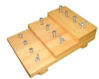 Настольный тренажер "Панель настольная с винтами". - «globural.ru» - Ростов-на-Дону