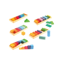 Набор для творческого конструирования "Цветные формы. Базовый набор 1" - «globural.ru» - Ростов-на-Дону