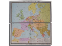 Учебная карта "Европа с 1815 - 1849 г.г." 1180*1070 мм (матовое, 2-стороннее лам.) - «globural.ru» - Ростов-на-Дону