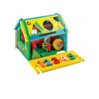 Логическая игрушка домик "Цифры-фигуры" - «globural.ru» - Ростов-на-Дону