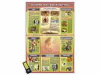 Интерактивный стенд "История светской культуры" адаптивный, с сенсорным пультом управления и планшетом со шрифтом Брайля (основы духовно-нравственной культуры народов России) - «globural.ru» - Ростов-на-Дону