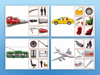 Комплект сенсомоторных дидактических материалов "Авто-1.01" - «globural.ru» - Ростов-на-Дону