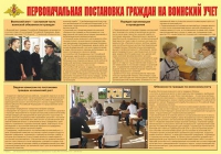 Плакат "Первоначальная постановка граждан на воинский учет" - «globural.ru» - Ростов-на-Дону