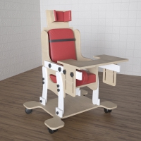 Стул для ребенка с ОВЗ «Новые горизонты» №2 со столешницей красный - «globural.ru» - Ростов-на-Дону