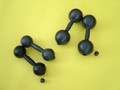 Гантели пластмассовые 0.8 кг с наполнителем - «globural.ru» - Ростов-на-Дону