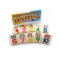 Деревянное домино "Фрукты и цифры" - «globural.ru» - Ростов-на-Дону