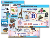 Комплект таблиц для начальной школы "Обучение грамоте. Письмо и развитие речи" - «globural.ru» - Ростов-на-Дону