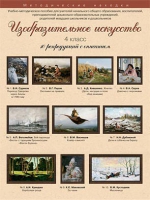 Набор репродукций "Изобразительное искусство" 4 класс (10 репродукций) - «globural.ru» - Ростов-на-Дону