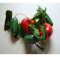 Ветка муляжей "Ассорти" (овощи) - «globural.ru» - Ростов-на-Дону