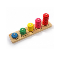 Пирамидки-счет Круги (5 в 1) - «globural.ru» - Ростов-на-Дону