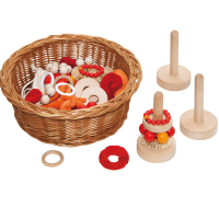 Набор из трех сенсорных пирамидок - «globural.ru» - Ростов-на-Дону