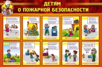 Стенд "Детям о пожарной безопасности" - «globural.ru» - Ростов-на-Дону
