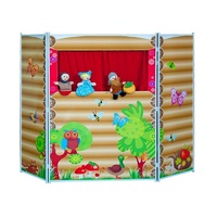 Учебный комплект "Домашний театр" с тематическими фигурками для представлений - «globural.ru» - Ростов-на-Дону