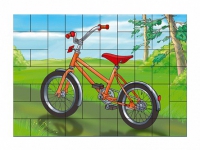 Магниты-пазлы "Велосипед" - «globural.ru» - Ростов-на-Дону