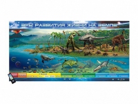 Интерактивный электрифицированный стенд "Эры развития жизни на Земле" адаптивный, с сенсорным пультом управления и планшетом со шрифтом Брайля (биология) - «globural.ru» - Ростов-на-Дону