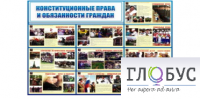 Стенд "Конституционные права и обязанности граждан" - «globural.ru» - Ростов-на-Дону