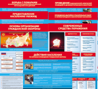 Комплект таблиц Основы гражданской обороны МЧС РФ (13 штук)	 - «globural.ru» - Ростов-на-Дону