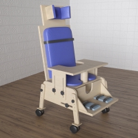 Стул для ребенка с ОВЗ «Новые горизонты» №3 со столешницей синий - «globural.ru» - Ростов-на-Дону