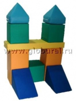 Мягкий модуль-конструктор "Городок" 1 (ВИК) - «globural.ru» - Ростов-на-Дону