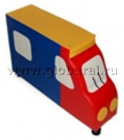 Напольная мягкая игрушка "Грузовик" каталка - «globural.ru» - Ростов-на-Дону
