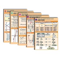 Комплект таблиц по всему курсу алгебры (50 шт., А1, полноцв, лам.) - «globural.ru» - Ростов-на-Дону