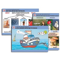 Комплект таблиц для начальной школы "Русский язык. Имя существительное" - «globural.ru» - Ростов-на-Дону