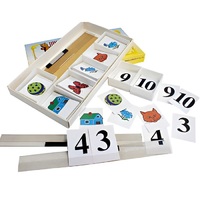 Счетная лесенка (ламинированная, с магнит. креплением) - «globural.ru» - Ростов-на-Дону