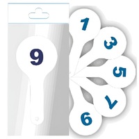 Касса-веер цифр от 0 до 9 - «globural.ru» - Ростов-на-Дону