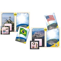 Настольно-печатная игра "Флаги стран мира 2. Азия, Африка, Австралия, Америка" - «globural.ru» - Ростов-на-Дону