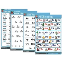 Комплект таблиц "Русский алфавит" - «globural.ru» - Ростов-на-Дону