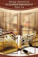 Стенд "Виды анализа художественного текста" - «globural.ru» - Ростов-на-Дону