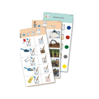 Комплект карточек (10) "Обучающий калейдоскоп для ДО. Эксперимент. Вещество" - «globural.ru» - Ростов-на-Дону