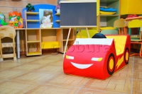 Напольная игрушка "Машинка - гонка" с аппликацией (ВИК) - «globural.ru» - Ростов-на-Дону