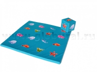 Игровой детский мат «Море» с кубиком (ВИК) - «globural.ru» - Ростов-на-Дону