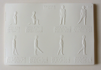 Пособие для слабовидящих "Азбука движений (основные положения тела)" - «globural.ru» - Ростов-на-Дону