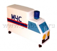 Напольная мягкая игрушка «МЧС» каталка - «globural.ru» - Ростов-на-Дону