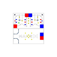 Соревновательное поле с элементами MakeX 2019 City Guardian Arena Expansion Kit for Blue Planet - «globural.ru» - Ростов-на-Дону